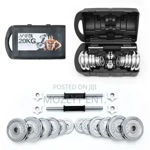 Chrome Dumbbell Set – Available in 15kg, 20kg ,30kg 50kg