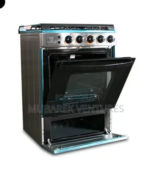Nasco 4 Burner Gas Cooker Stainless Steel With Grill