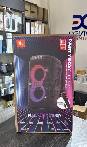 JBL Partybox Club 120 + Wireless Mic Bundle