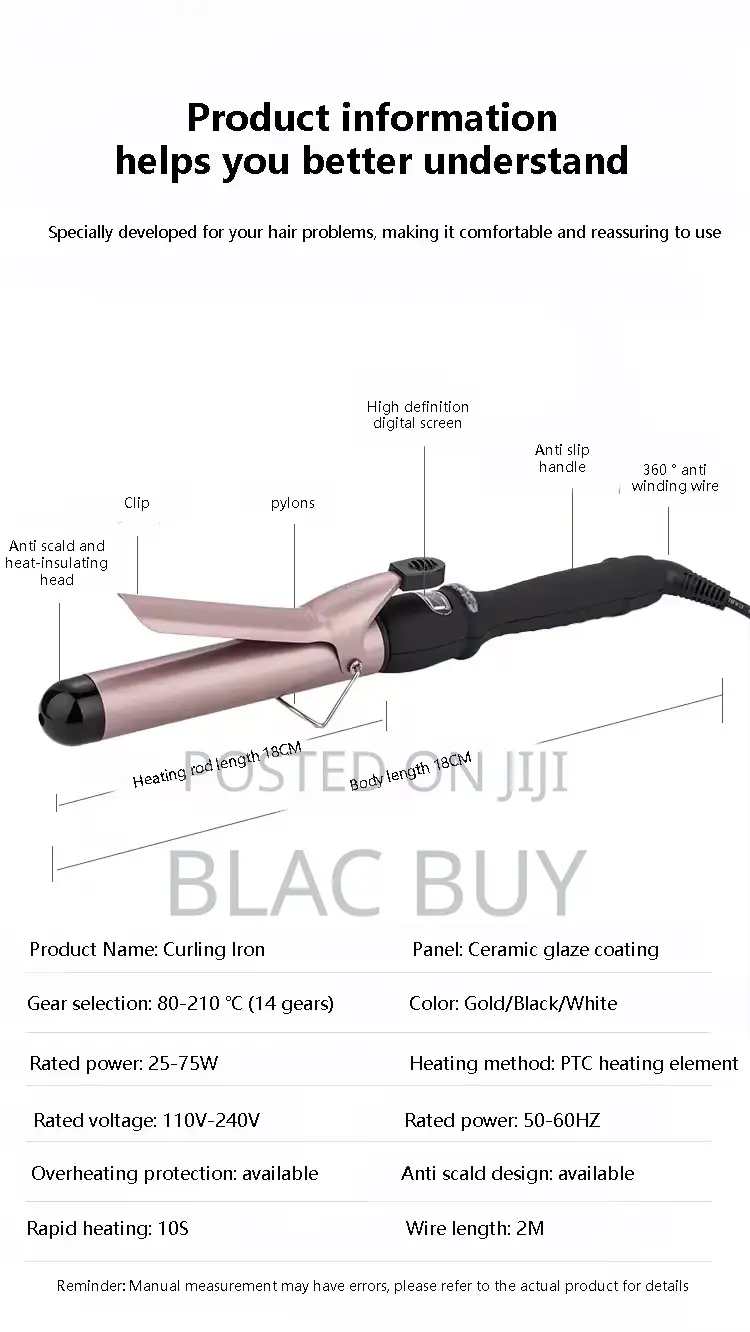 Professional Auto Ceramic Hair Curler.