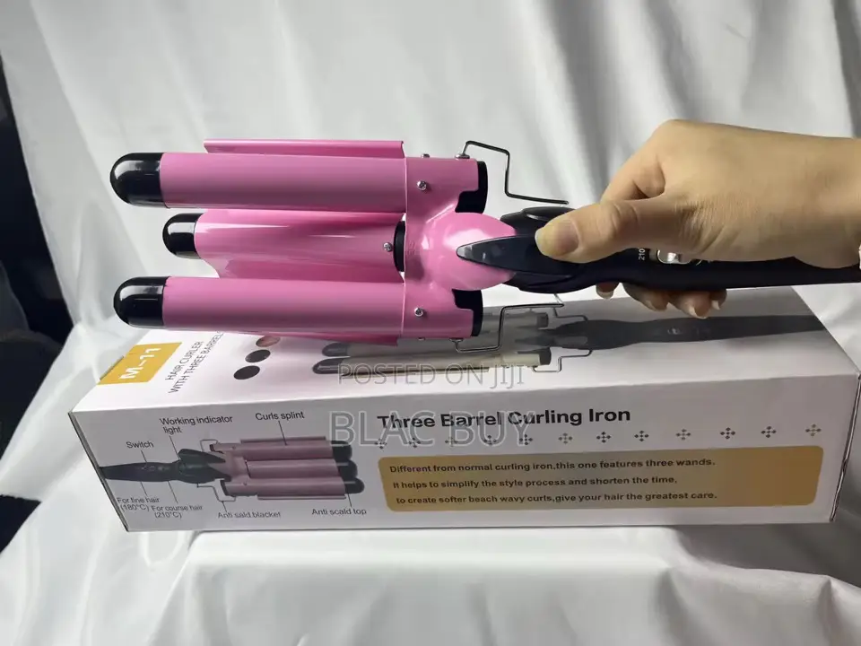 3 Barrels Hair Curler Water Wave