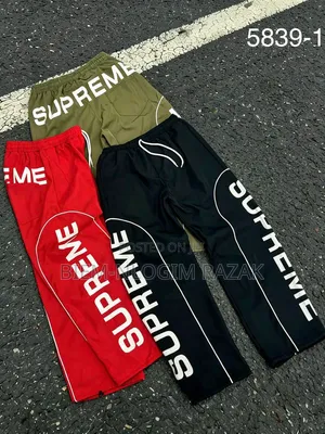 Original Supreme and Rhude Parker Joggers Available in Stock