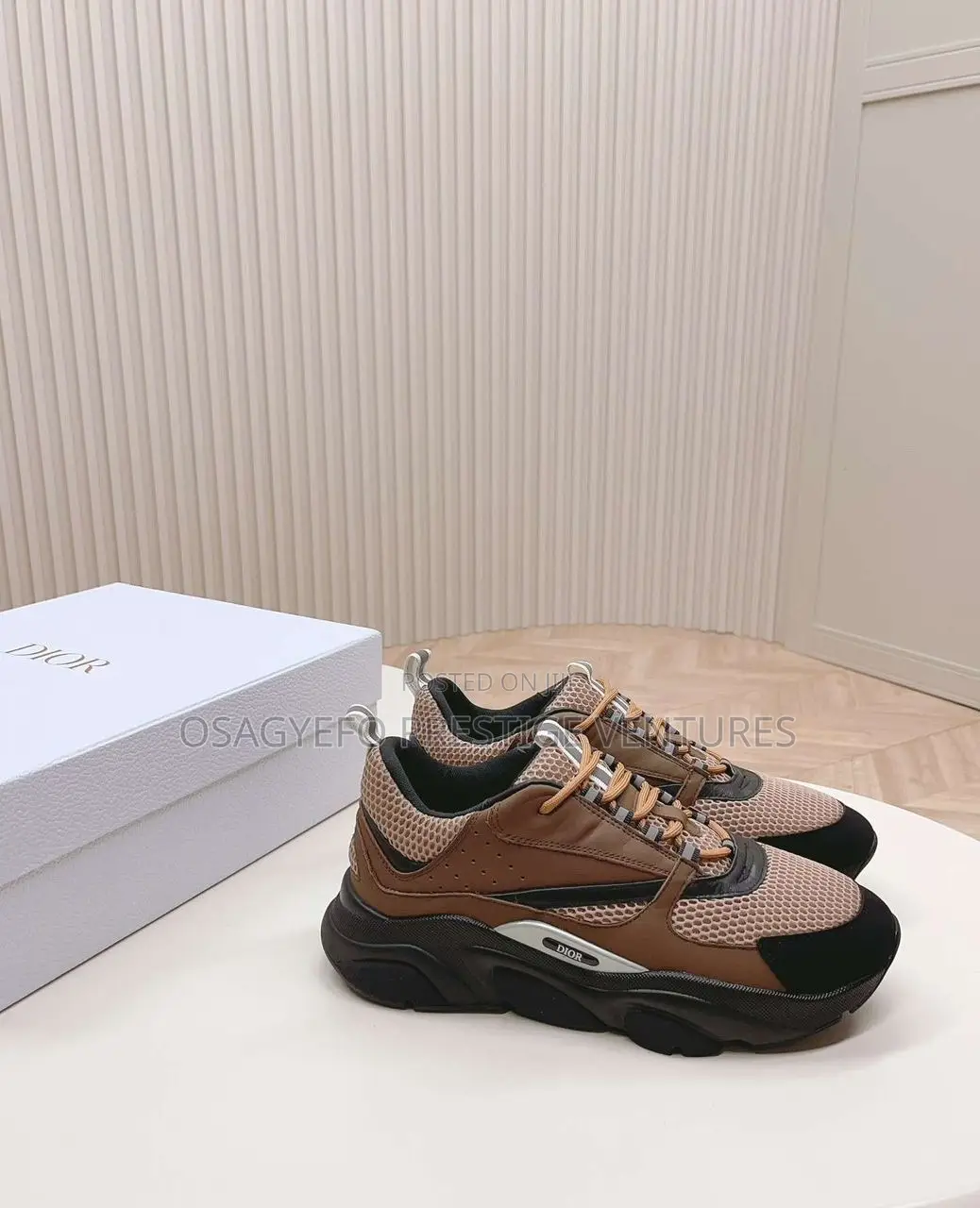 Dior B22-Style Luxury Sneaker
