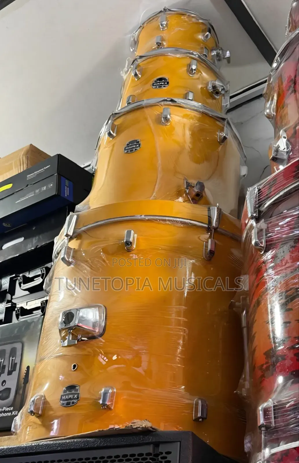 Mapex 5set Drums With Cymbals
