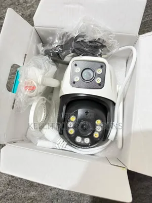 Latest Dual Lens Security Camera 8mp CCTV Icsee App