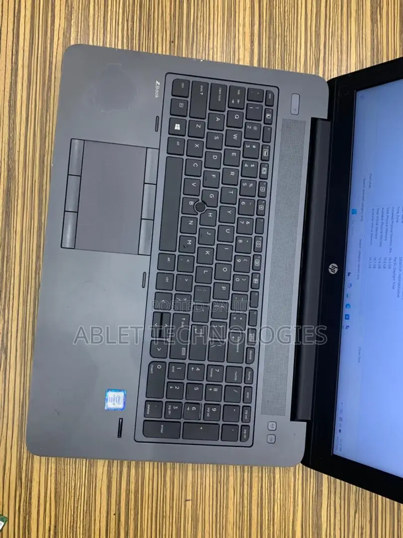 Laptop HP ZBook 15 G3 16GB Intel Core i7 SSD 256GB