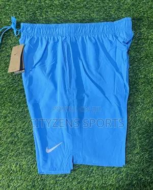 Light Blue Sports Shorts