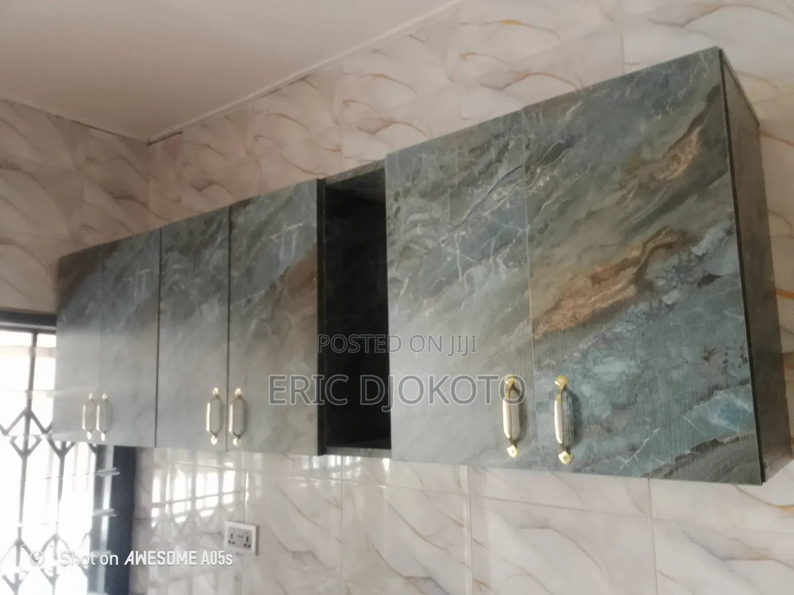 Multi Colored Kitchen Cabinets