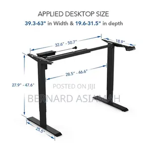 Adjustable Electric Gaming And Office Desk Desk