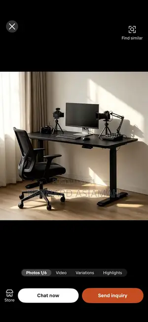 Adjustable Electric Gaming And Office Desk Desk