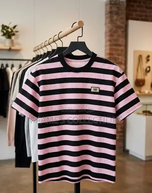 Men's Comfortable Soft and Casual Digital Print Striped T- Shirts