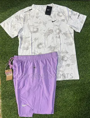 Nike Gym/Sports White and Pink Combo