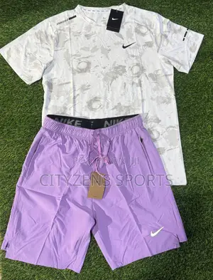 Nike Gym/Sports White and Pink Combo