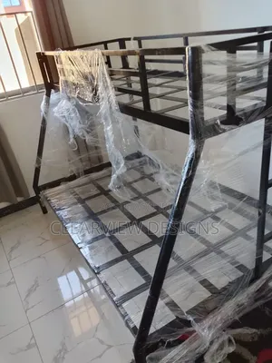 Strong Metal Double Bunk Bed – Durable and Space Saving