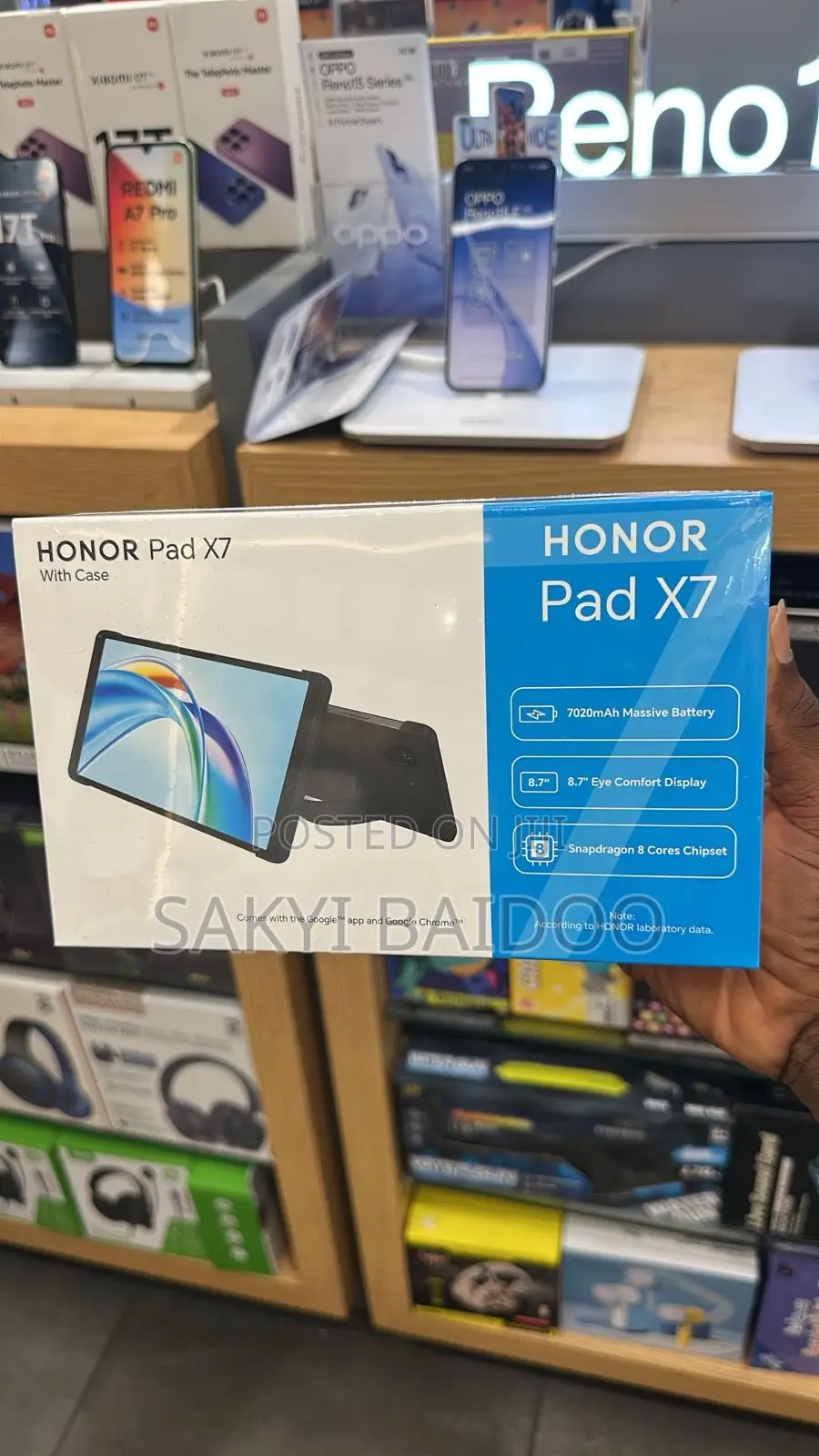 New Honor Pad X7 128 GB Gray