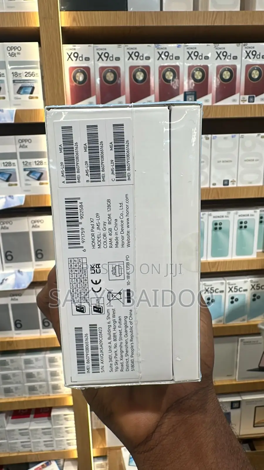 New Honor Pad X7 128 GB Gray