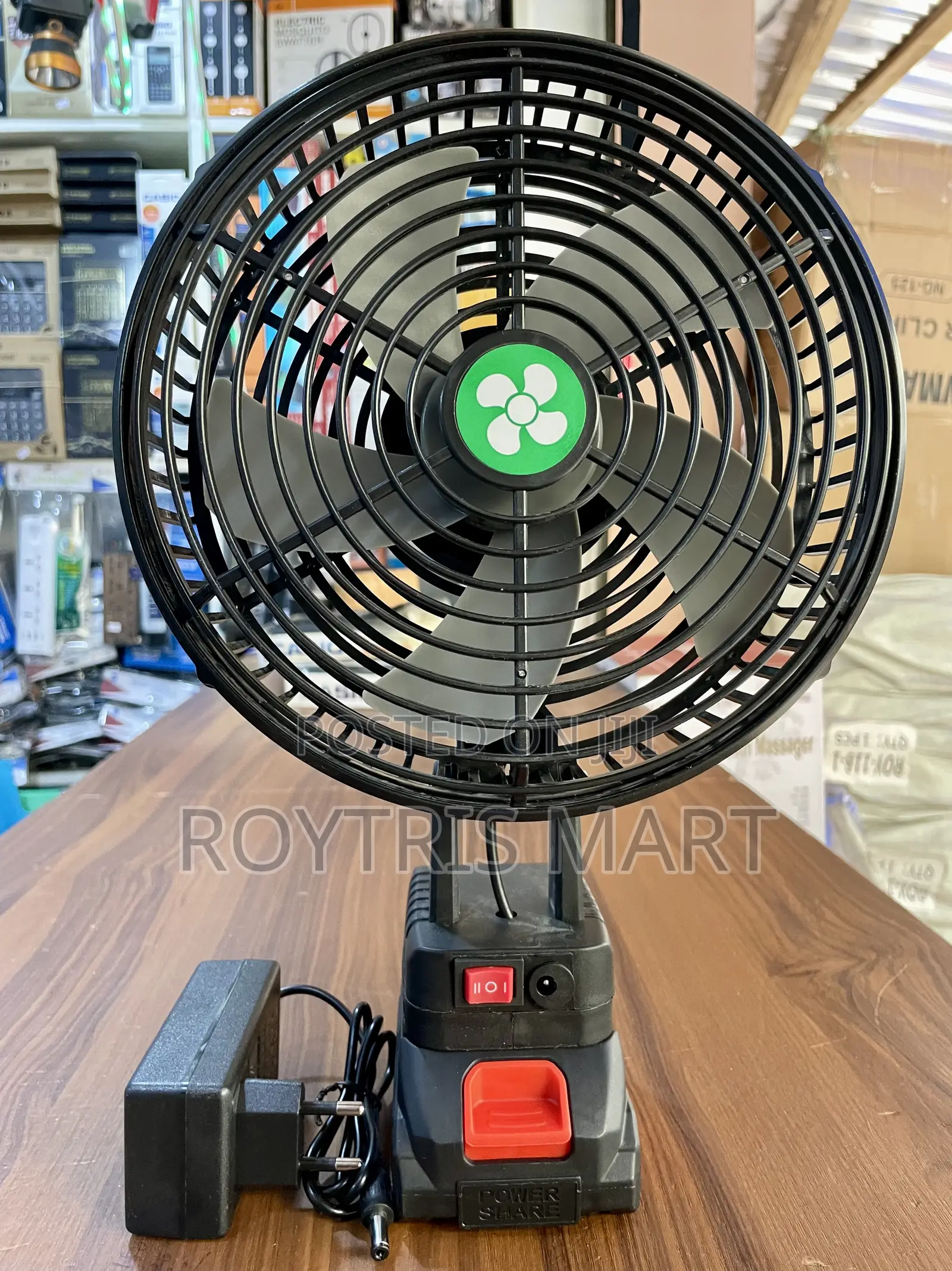 Introducing the New 8” Rechargeable Fan That Last for 12 Hours