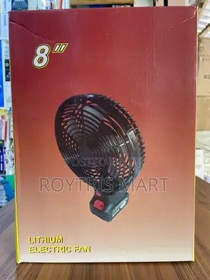 Introducing the New 8” Rechargeable Fan That Last for 12 Hours