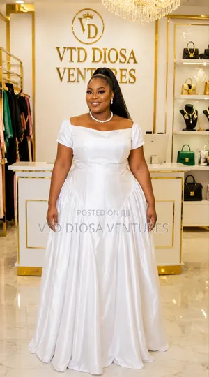 Royal White Dress