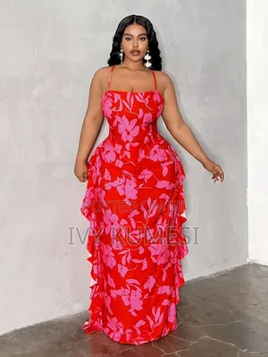 Perfectly Blending Romantic Elegance Maxi Dress