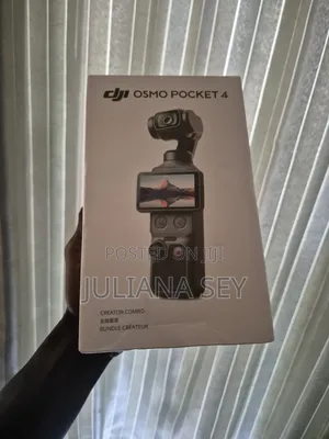 New Dji Osmo Pocket4 Creator Combo