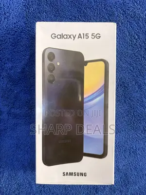 New Samsung Galaxy A15 5G 128 GB Black