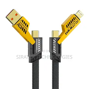 Multi-Function Data Cable, 4-in-1, Super Fast Data Cable