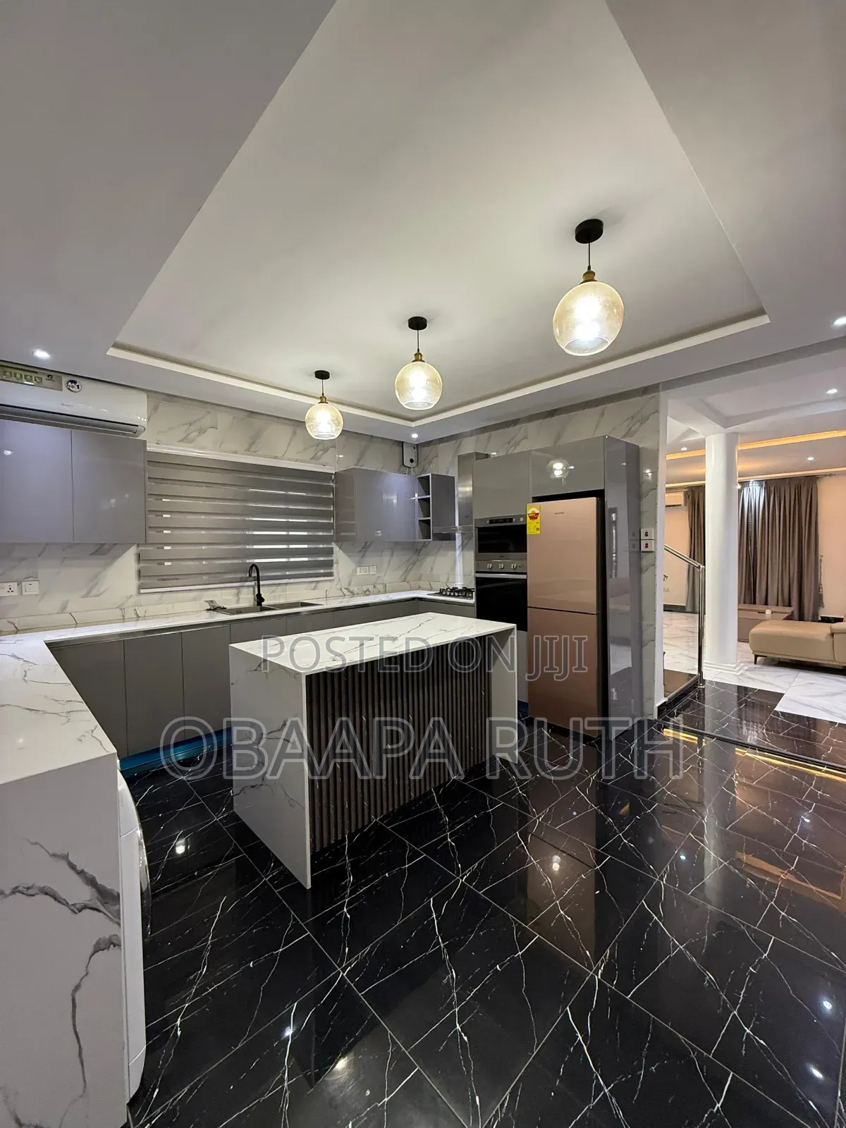 Furnished 4bdrm Duplex in East Legon, A&C Mall Area for rent