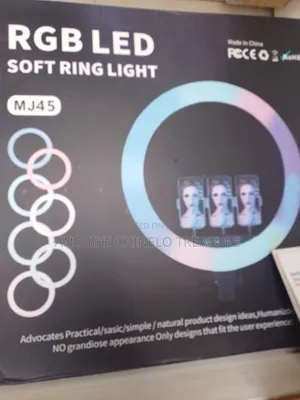 Soft Ring Light RGB Led From 10 Inches Up to 22 Inches