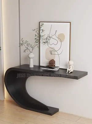 Console Table (Black)Ellis
