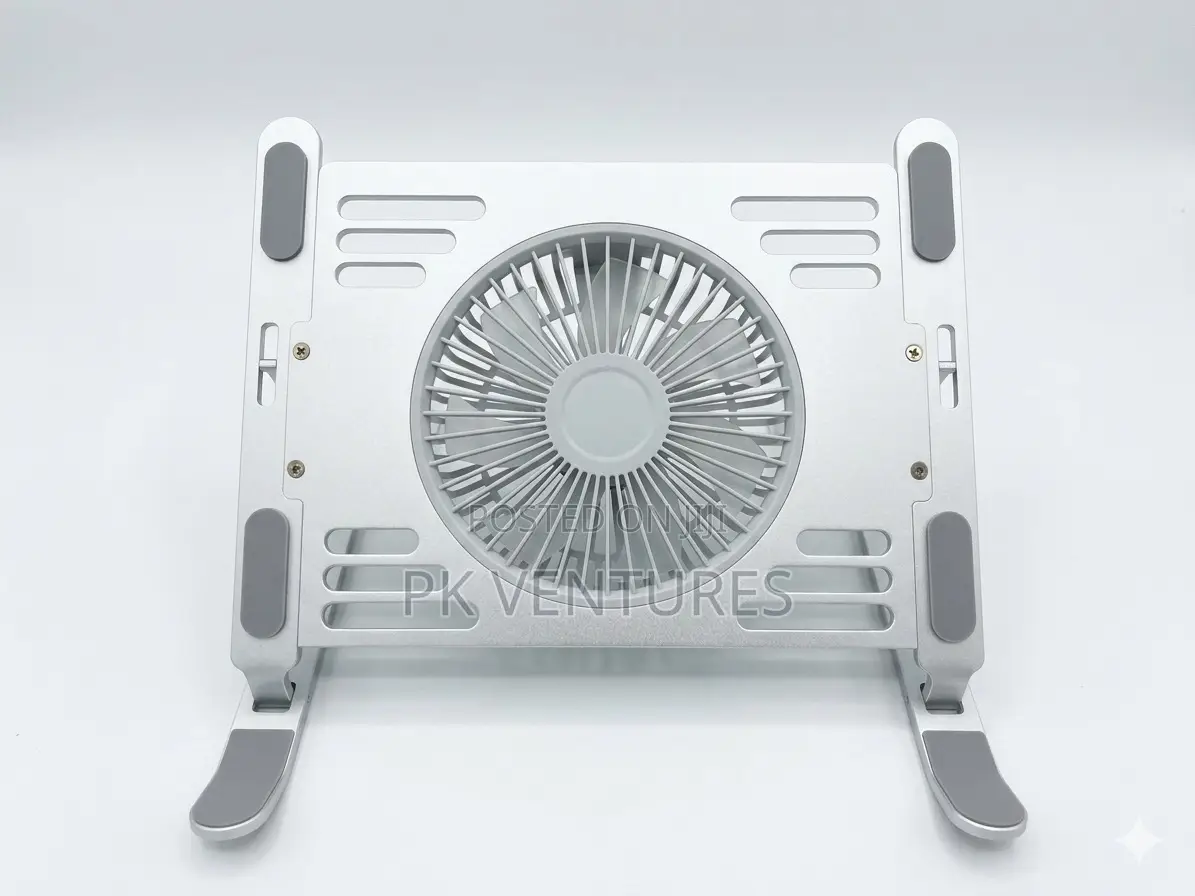 Laptop Stand With Electric Fan