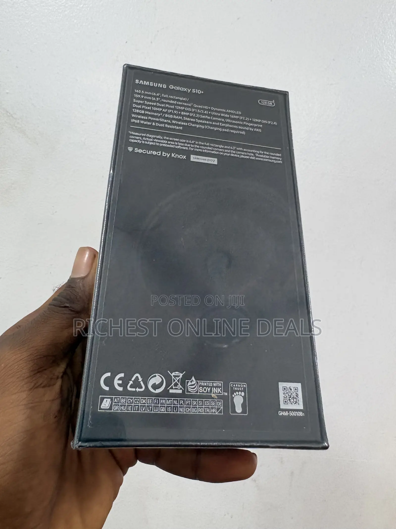 New Samsung Galaxy S10 Plus 128 GB Black