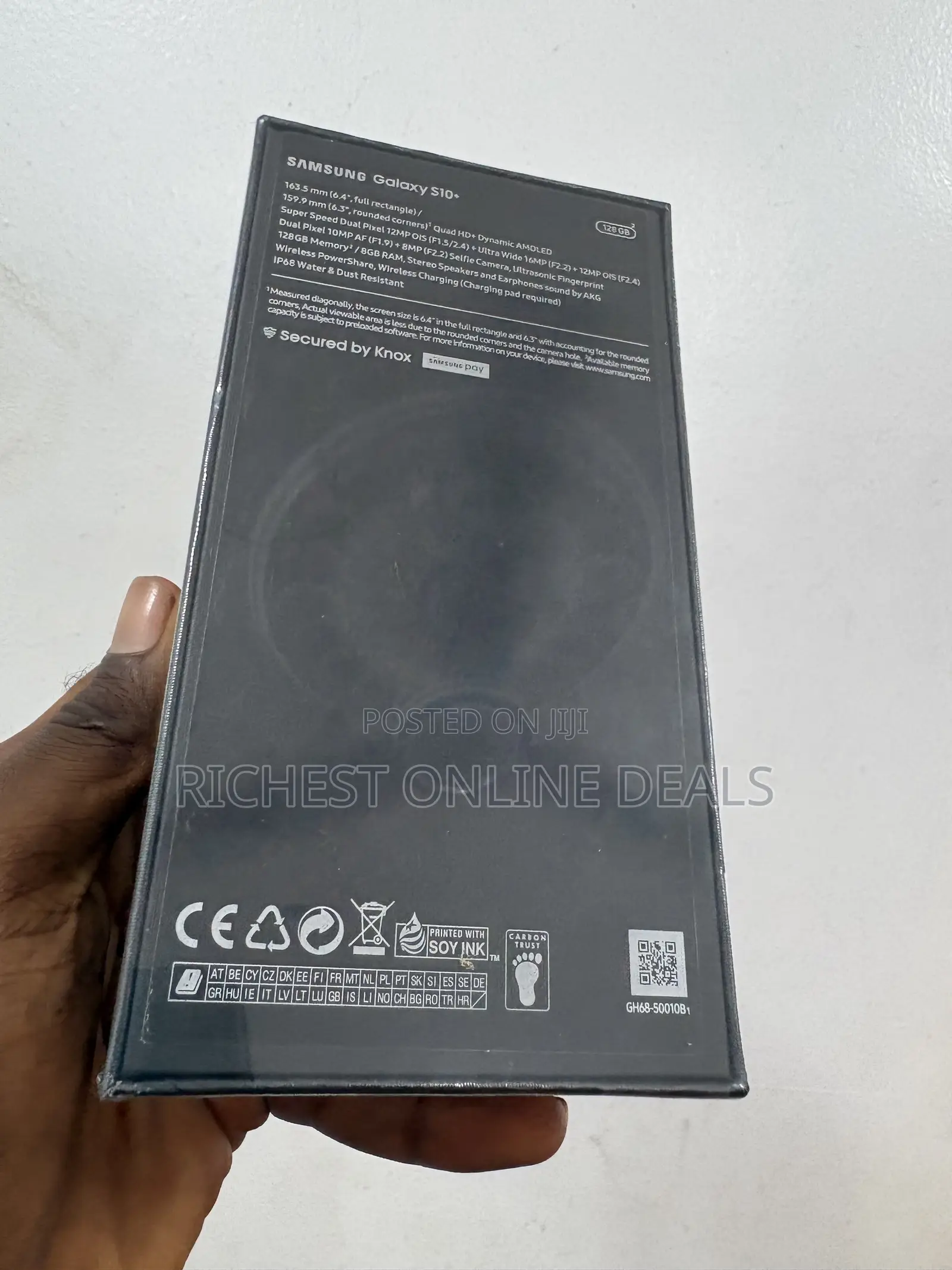 New Samsung Galaxy S10 Plus 128 GB Black