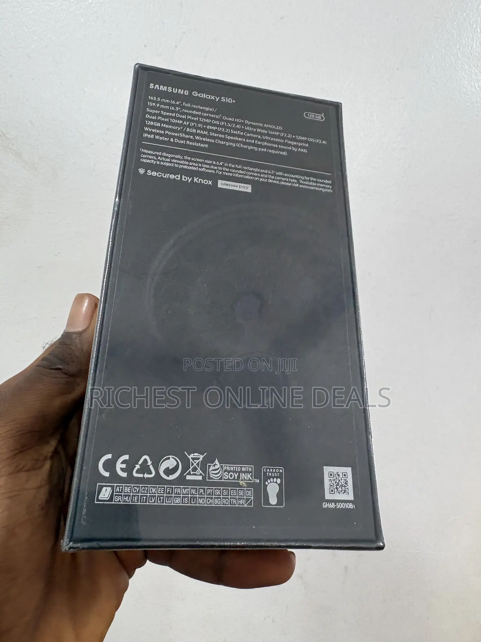 New Samsung Galaxy S10 Plus 128 GB Black
