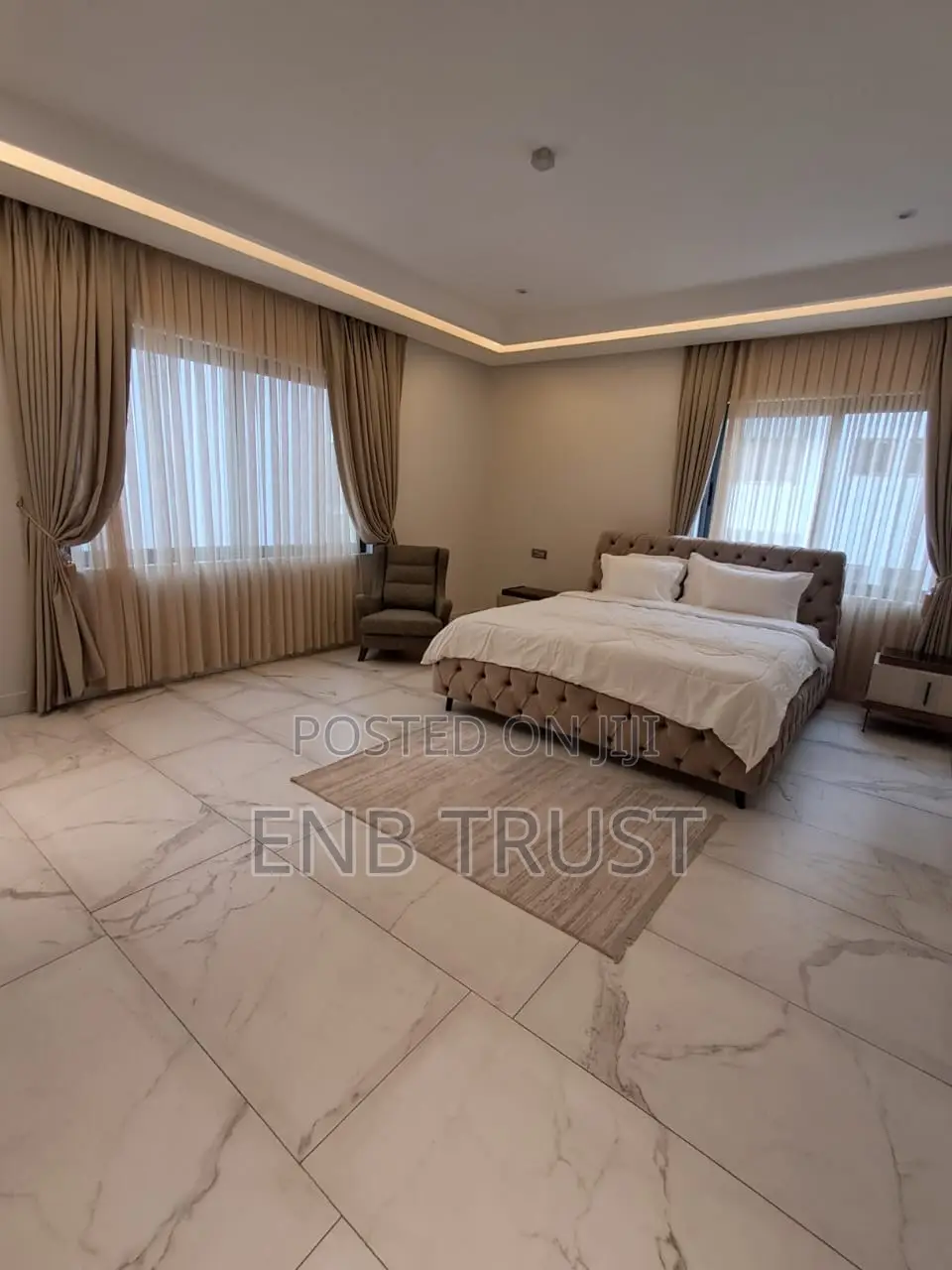 Furnished 4bdrm Duplex in East Legon, A&C Mall Area for rent