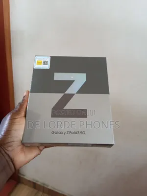 New Samsung Galaxy Z Fold 3 256 GB Black