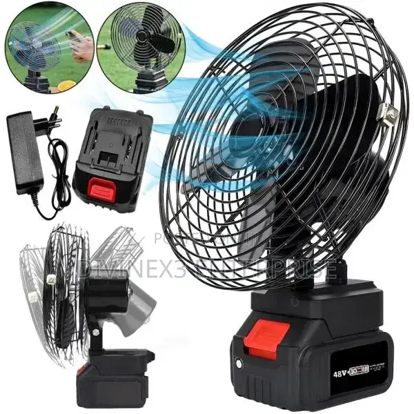 Langwangzhe Rechargeable Fan (2 Batteries )