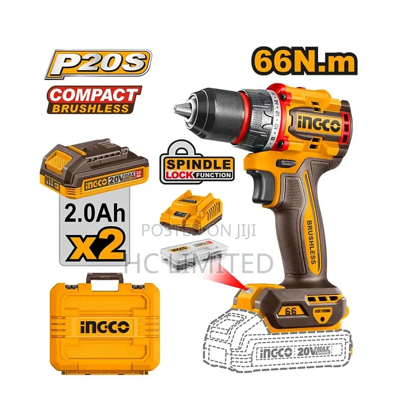 Compact Brushless Cordless Drill - Cdli20668