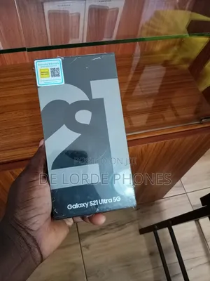 New Samsung Galaxy S21 Ultra 5G 256 GB Black
