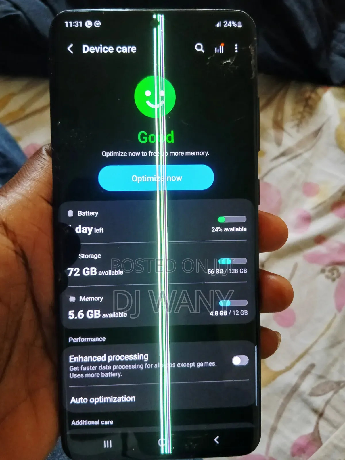 Samsung Galaxy S20 Ultra 5G 128 GB Black