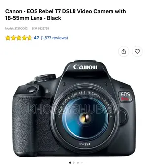 Canon Eos Rebel T7