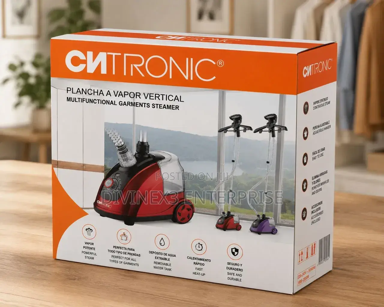 Cnttronic Multifunctional Garment Steamer