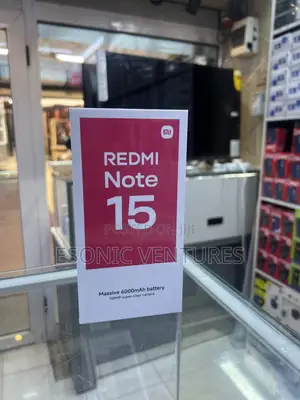 New Xiaomi Redmi Note 15 256 GB Black