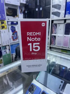New Xiaomi Redmi Note 15 Pro 256 GB Black