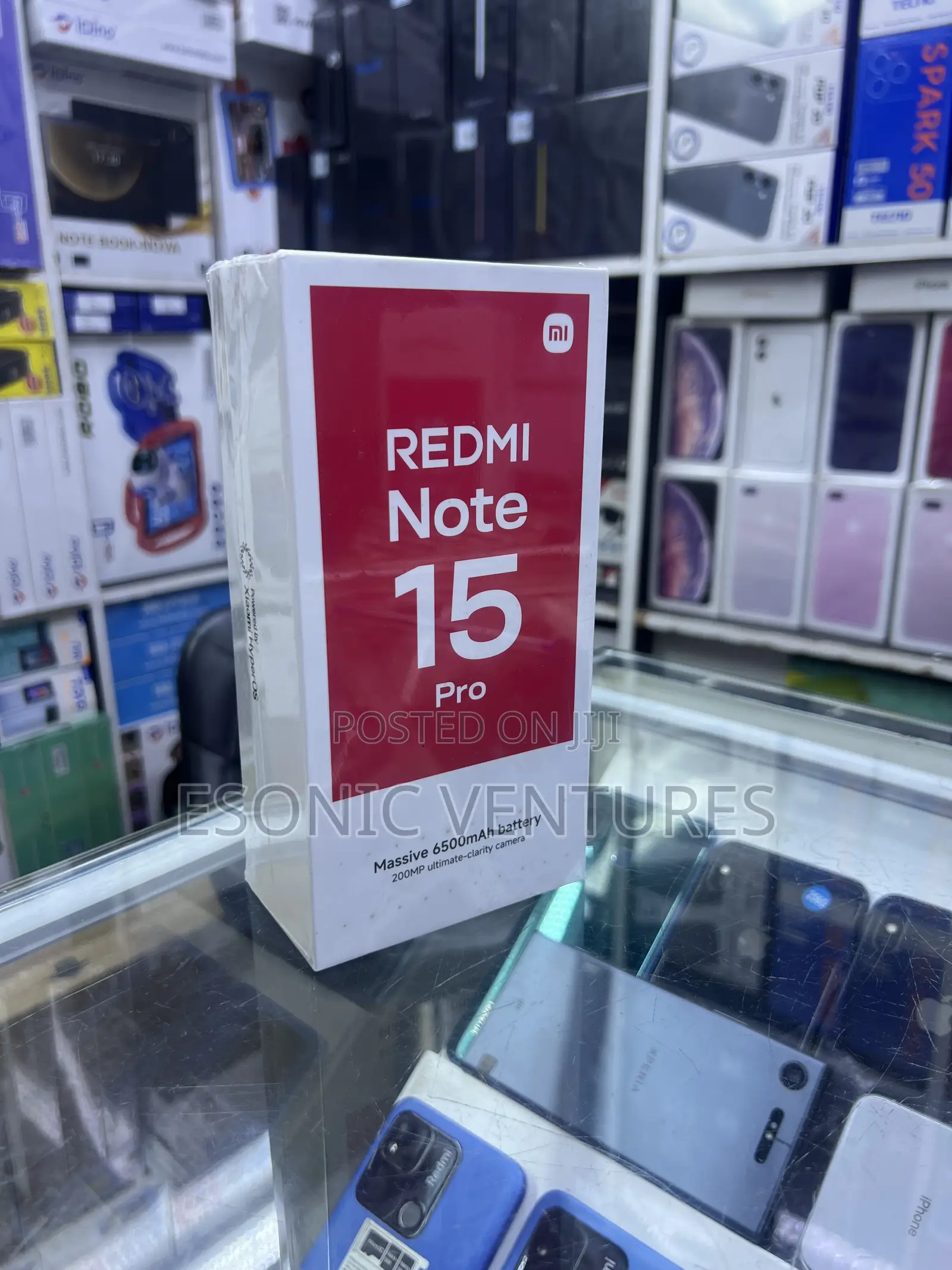 New Xiaomi Redmi Note 15 Pro 256 GB Black