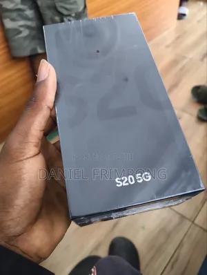 New Samsung Galaxy S20 128 GB Black