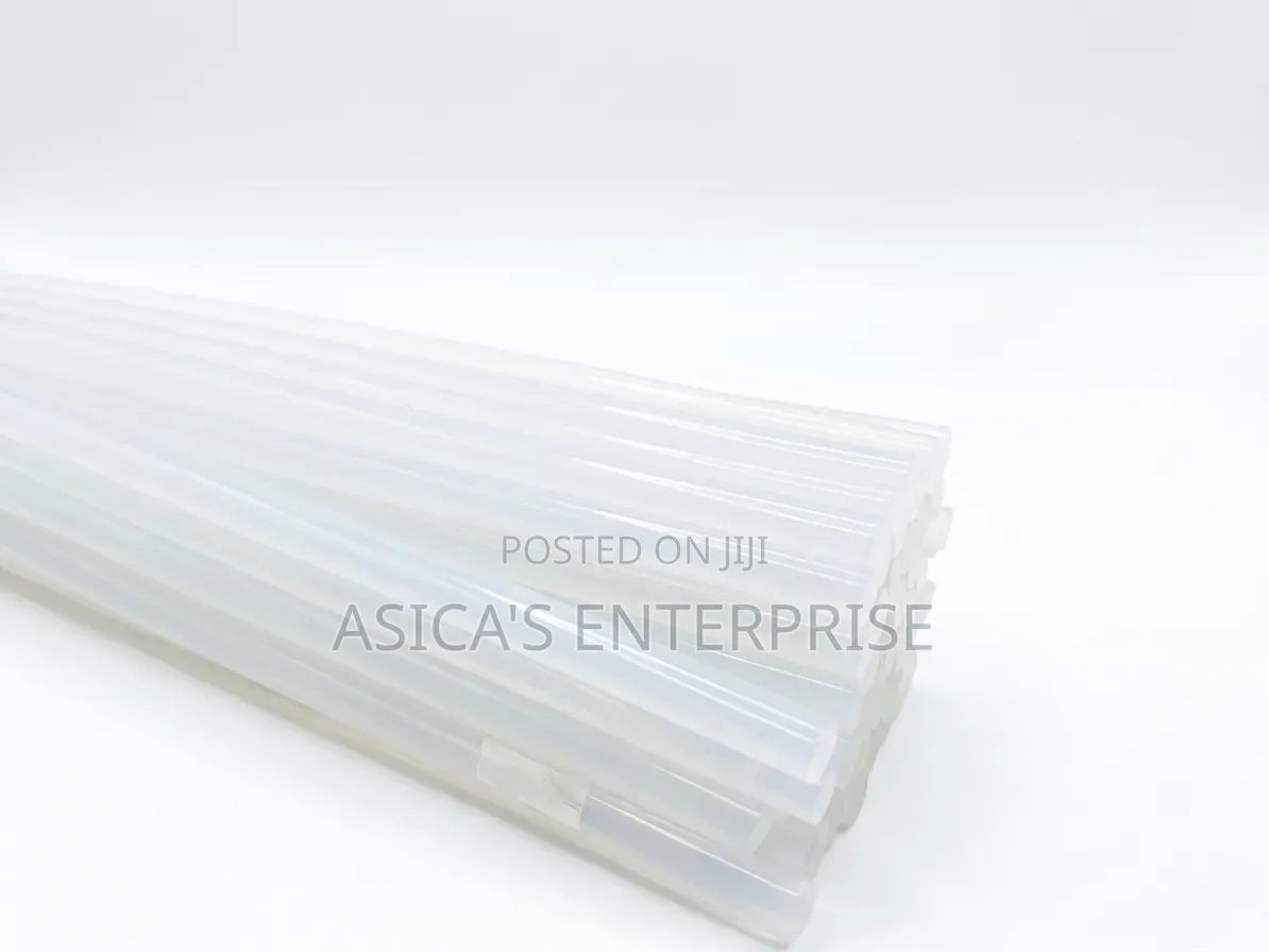 50 Pcs Clear Hot Glue Sticks 7mm × 300mm – Pack For Glue