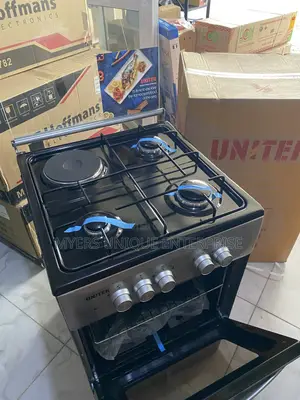 Unitek 3 Gas 1 Electric Standing Cooker