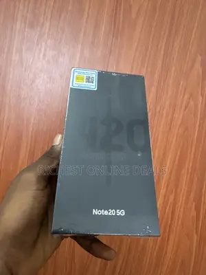 New Samsung Galaxy Note 20 5G 256 GB Black