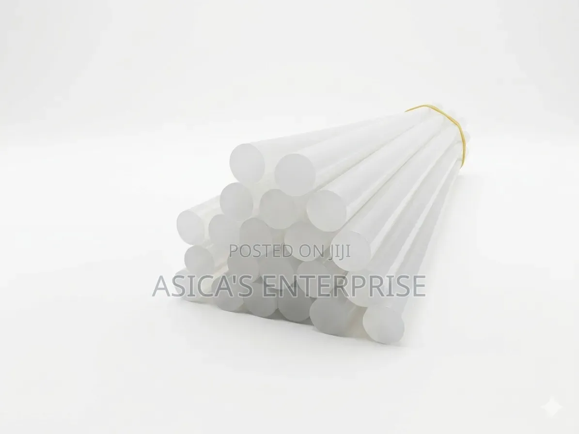 20 Pcs Clear Hot Glue Sticks 11mm × 300mm – Pack For Glue